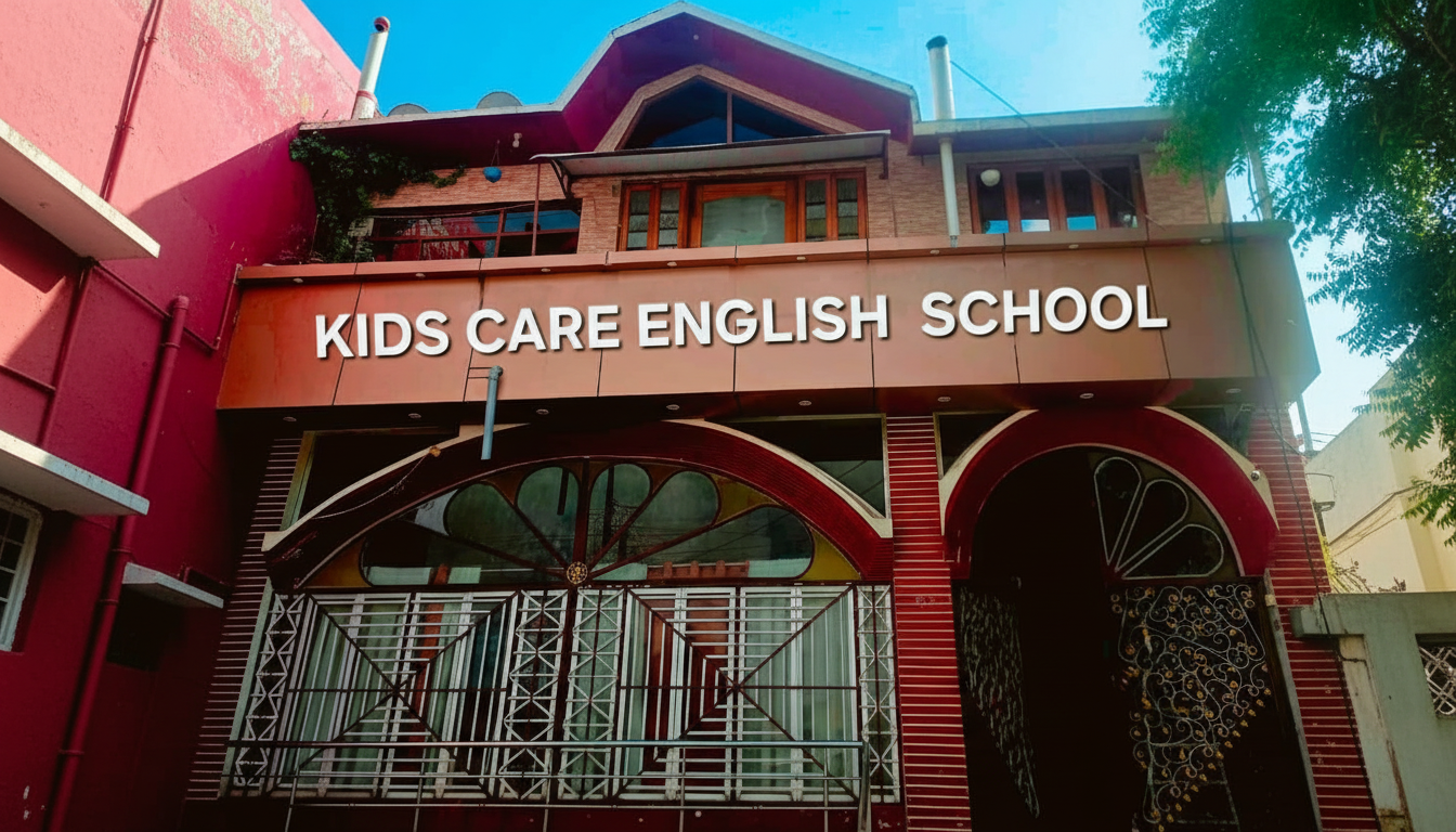Kids Care English School building